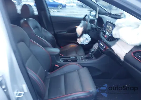 2018 Hyundai Elantra Gt Sport из США, поврежденный, VIN KMHH55LC1JU071379